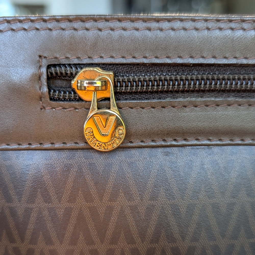 Brown MARIO VALENTINO Vintage Clutch - Picture 12 of 12
